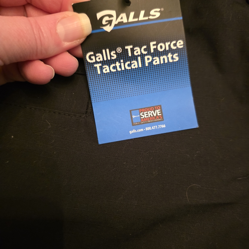 Galls Black Tactical Pants Sz 34x34. NWT - Picture 6 of 8